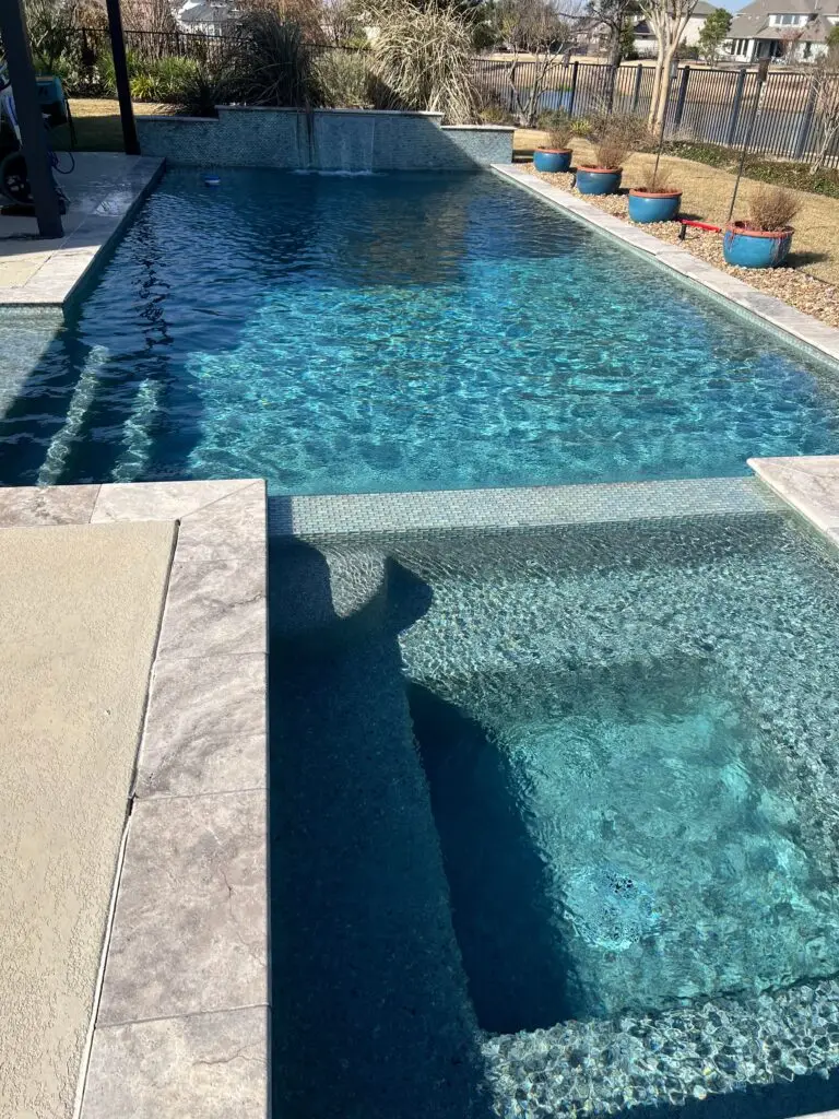 Well Maintained Backyard Pool With Crystal Clear Water